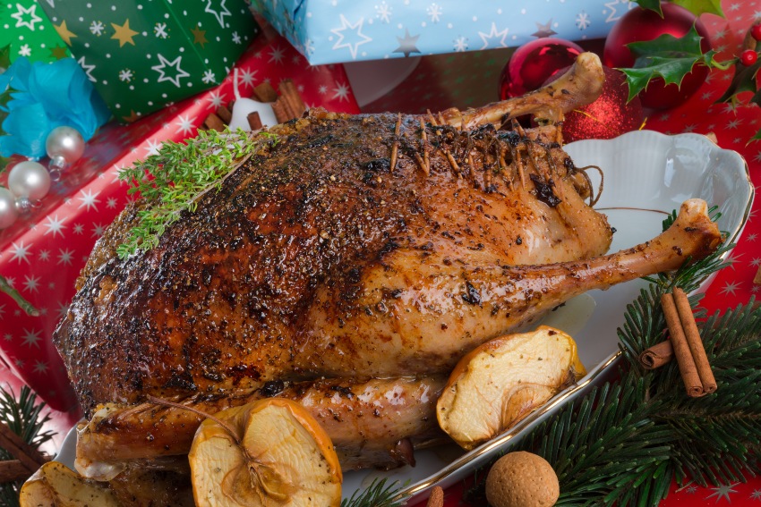 perfekte Weihnachtsgans