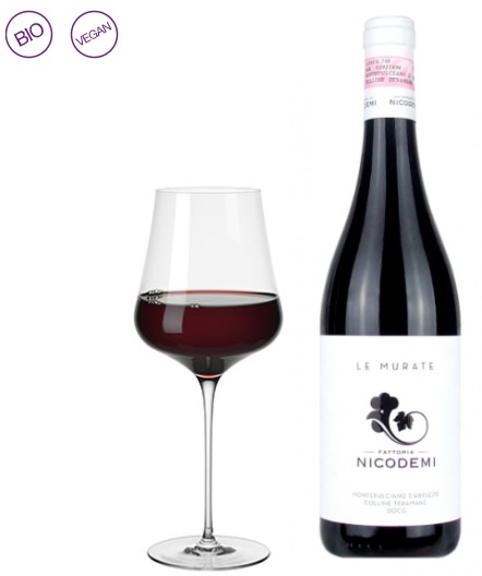 Nicodemi Le Murate Montepulciano d'Abruzzo Bio | aus schonender und naturnaher Bewirtschaftung - Biowein