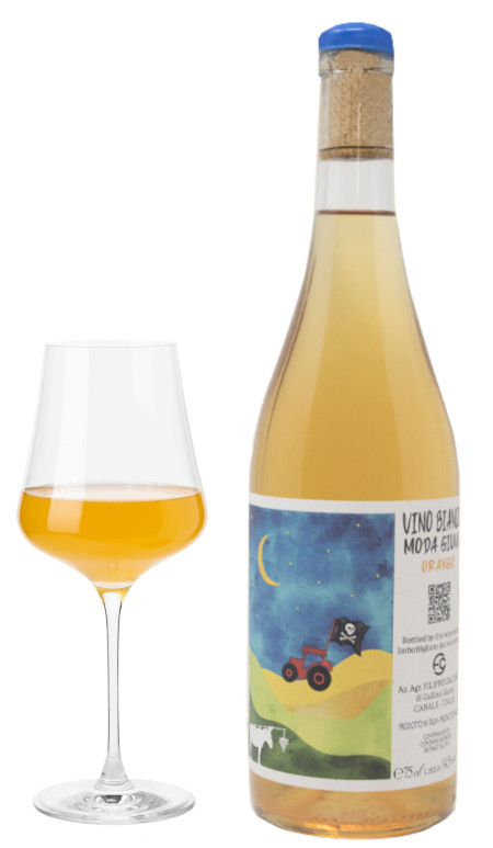 Filippo Gallino Vino Bianco Moda Giuvu Orange 2022