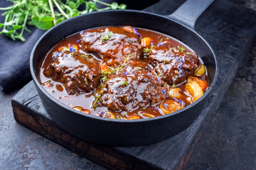 Rindfleisch geschmort - Welcher Wein zu Rinderfilet?