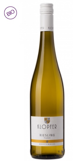 Klopfer Riesling trocken Gutswein Bio